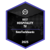 Best Hospitality TV - Hotel Tech Awards 2025