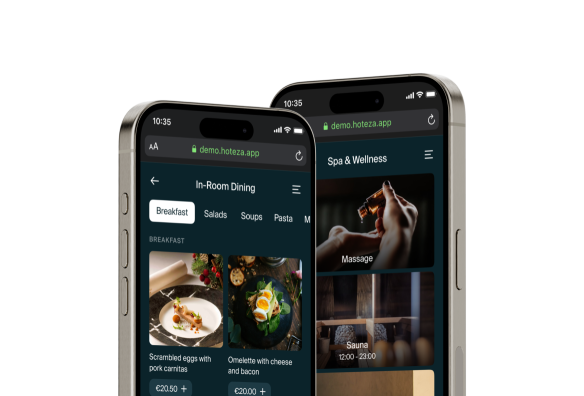 Hoteza Guest App